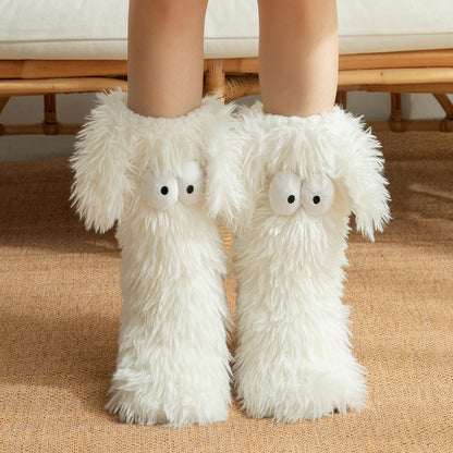 Women's Plush Slipper Socks