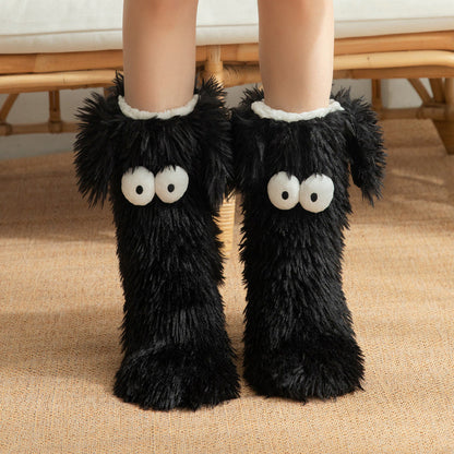 Women's Plush Slipper Socks