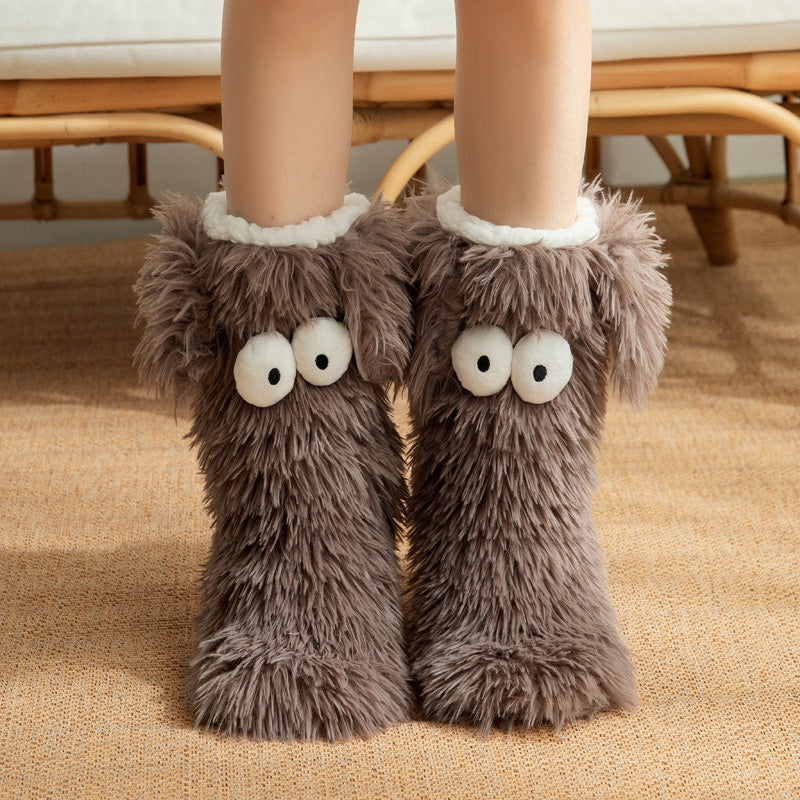 Women's Plush Slipper Socks