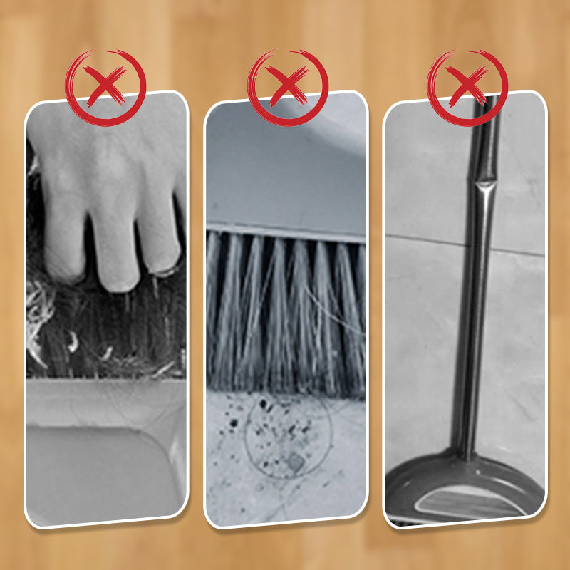Rotating Broom and Dustpan Set
