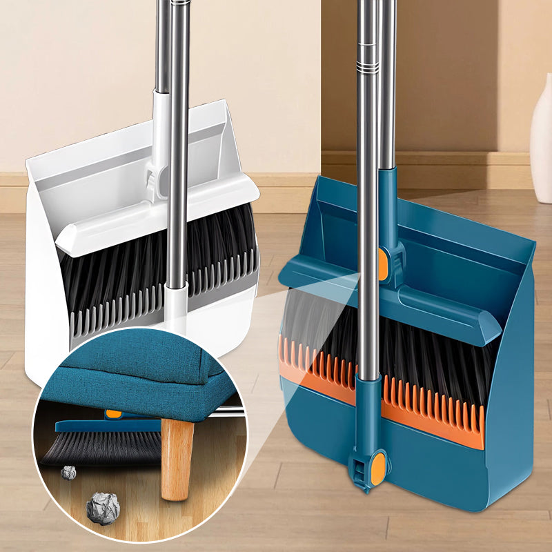 Rotating Broom and Dustpan Set
