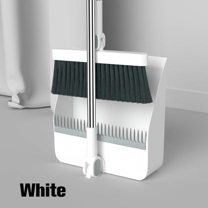 Rotating Broom and Dustpan Set