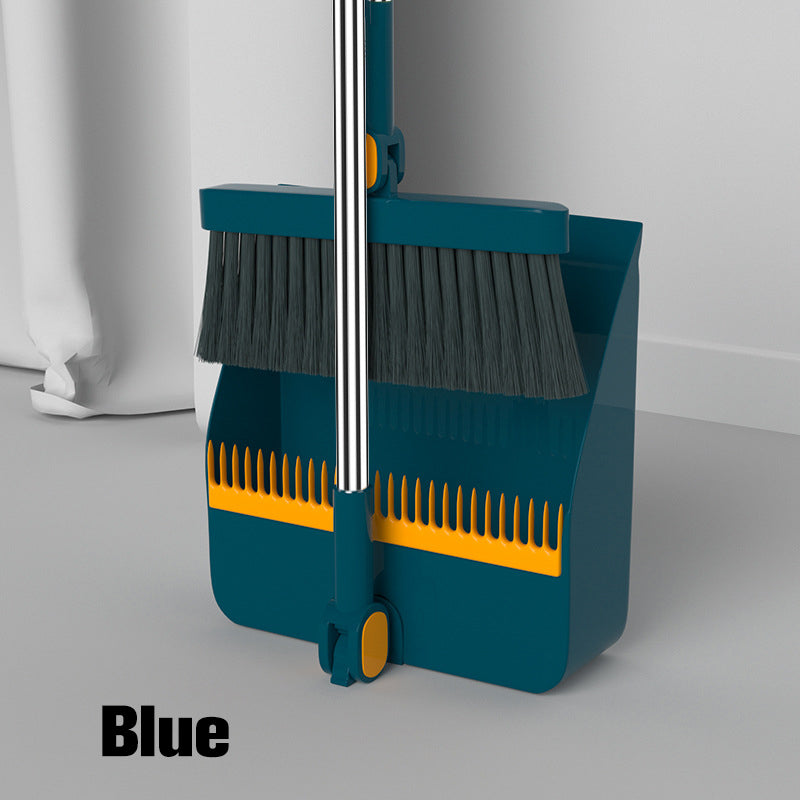 Rotating Broom and Dustpan Set