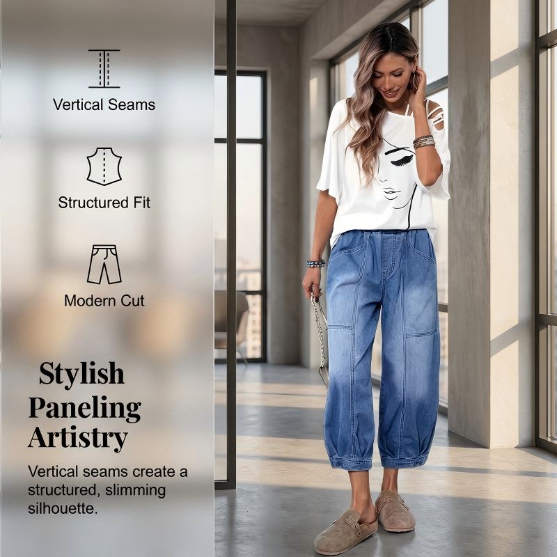 ComfyFit Cropped Jeans