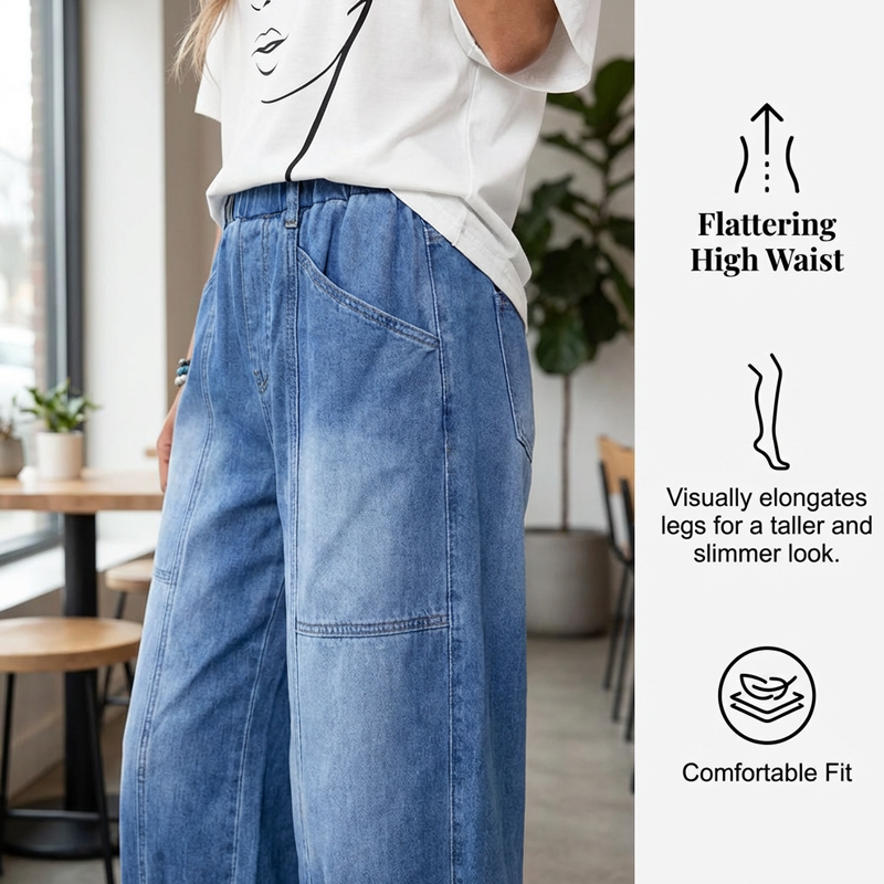 ComfyFit Cropped Jeans
