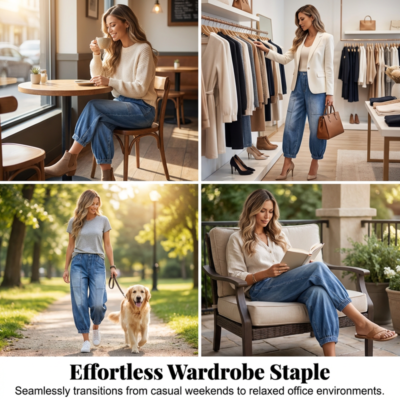ComfyFit Cropped Jeans