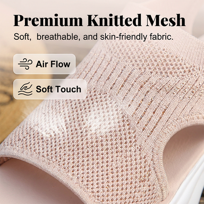 Breathable Mesh Platform Sandals