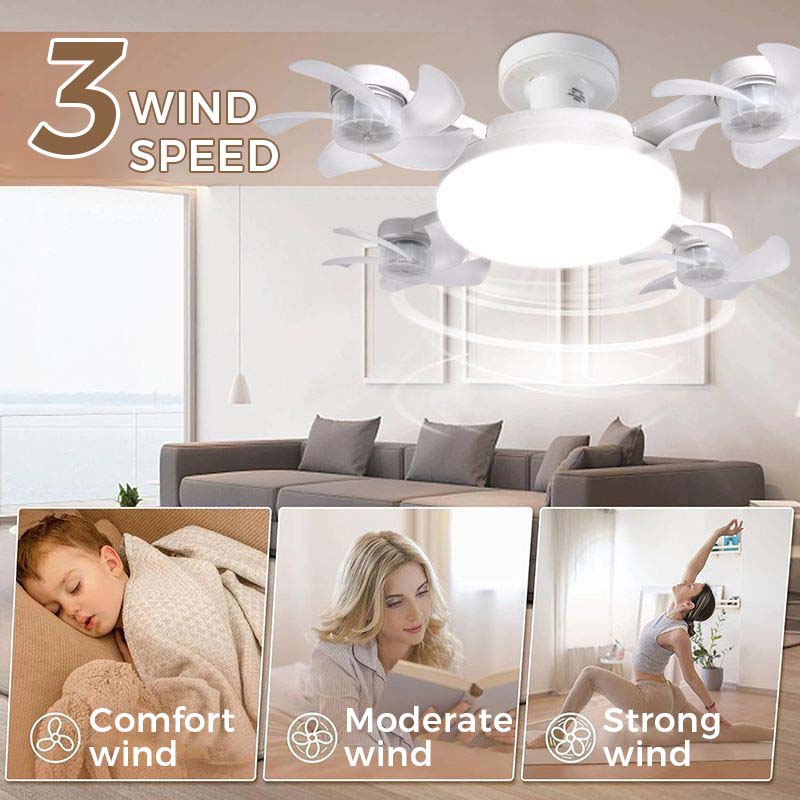 Modern LED Ceiling Fan Light