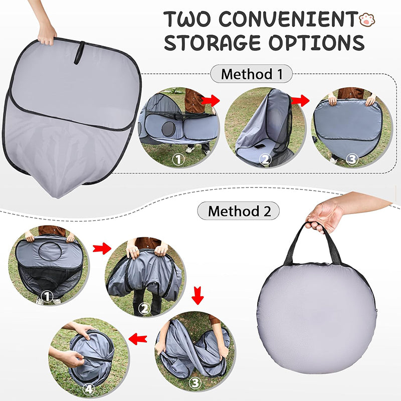 Cat Play Tent with Tunnel