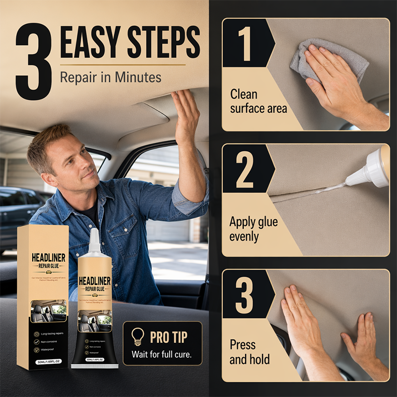Waterproof Car Headliner Repair Glue