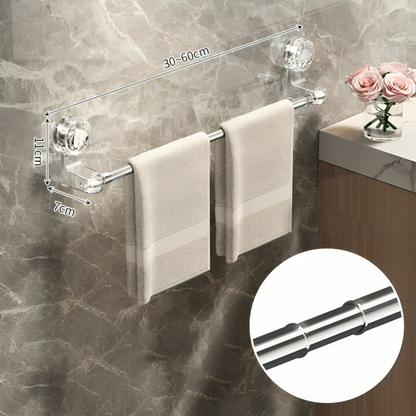 Space-Saver Towel Rack