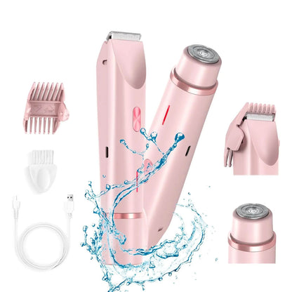 2-in-1 Waterproof Electric Shaver