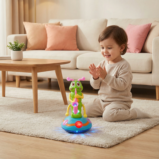 Dancing Saxophone Caterpillar Pet Toy