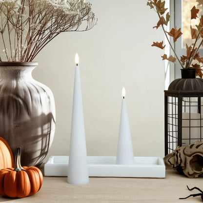 Cone Candles Set of 2